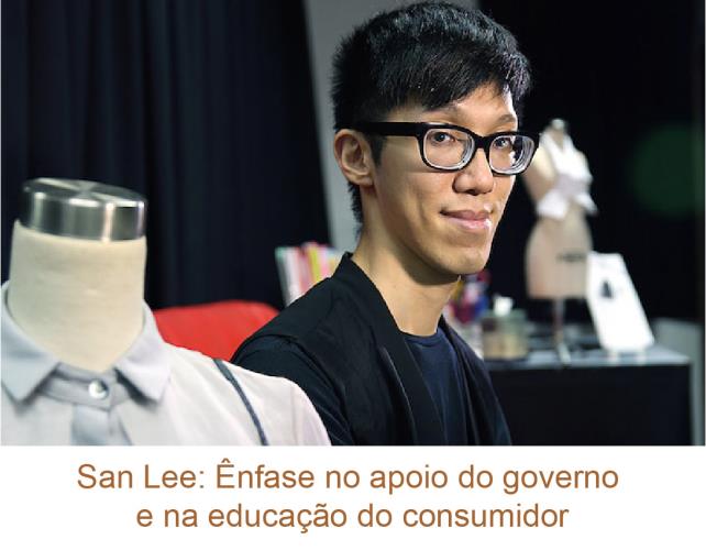 San Lee: Ênfase no apoio do Governo e na educação do consumidor